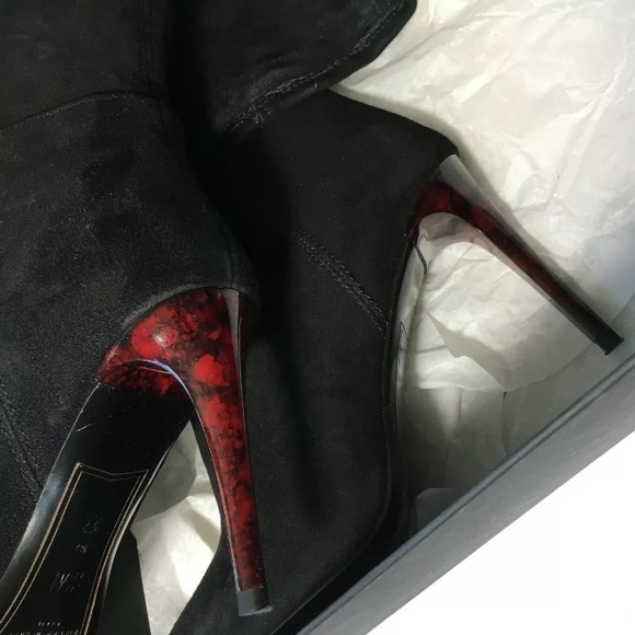 Balmain x H&M over the knee suede boots - Picture 4 of 9